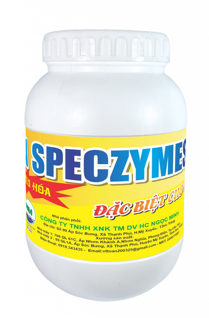 AQUA SPECZYME (tôm, cá) – Men tiêu hóa đặc biệt cho tôm thẻ