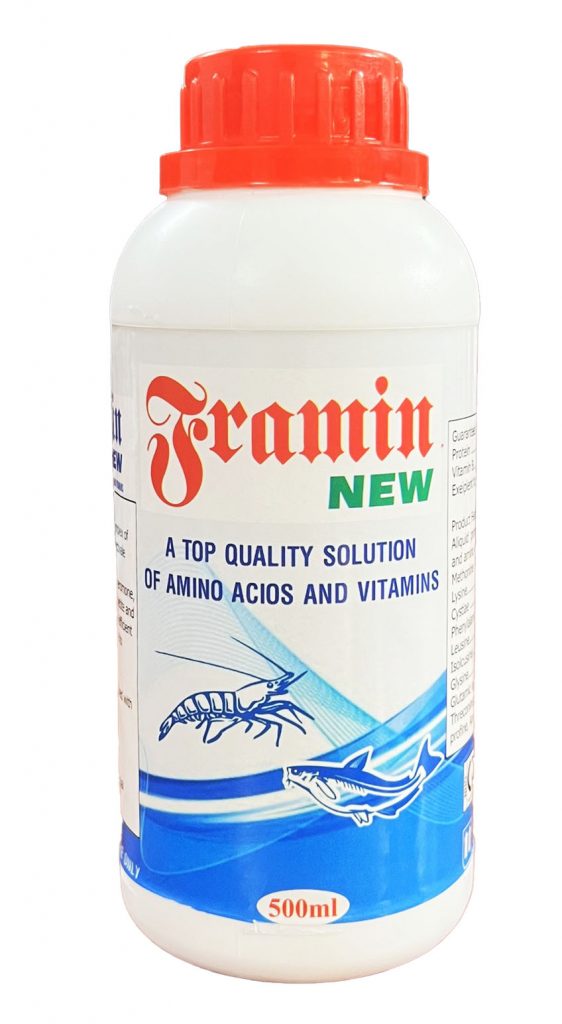 FRAMIN NEW (tôm, cá) – Chất dẫn dụ đặc biệt kích thích tôm, cá bắt mồi