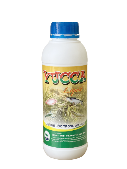 YUCCA LIQUID (tôm, cá) – Khử độc trong ao nuôi