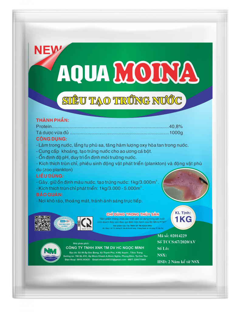 Aqua Moina – Siêu tạo trứng nước