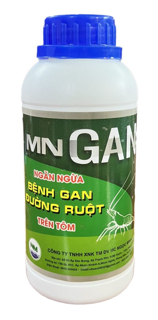 MN Gan (Tôm) – Ngăn ngừa bệnh gan đường ruột trên tôm