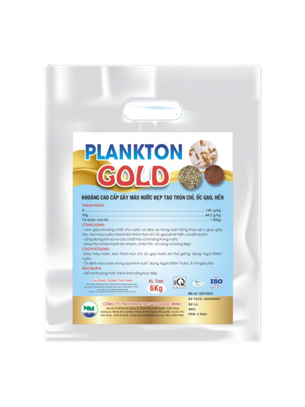 PLANkton gold – Khoáng cao cấp gây màu nước đẹp tạo trùn chỉ, ốc gạo, hến