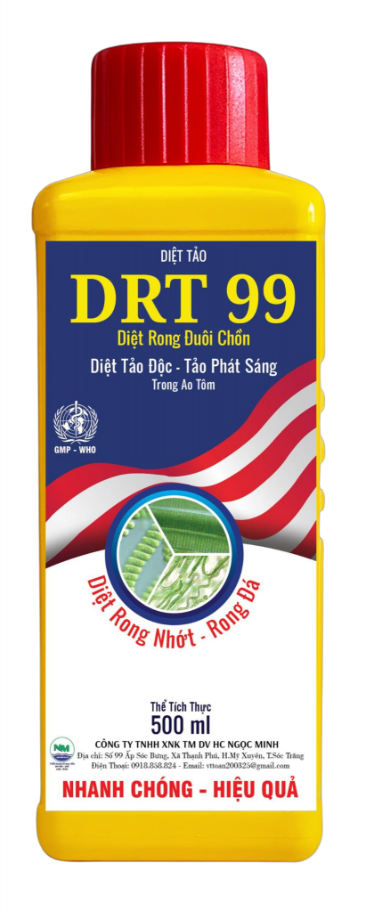 DRT 99 (tôm) – diệt rong đuôi chồn, diệt tảo độc, tảo phát sáng