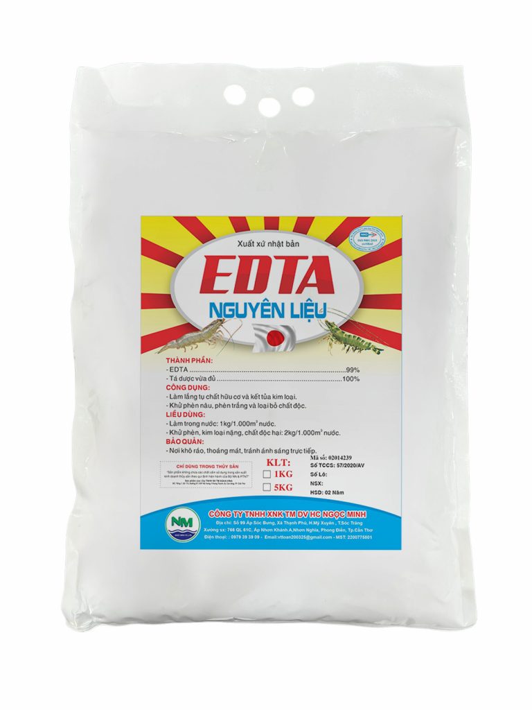 Edta nguyên liệu (tôm) – Xuất xứ nhật bản